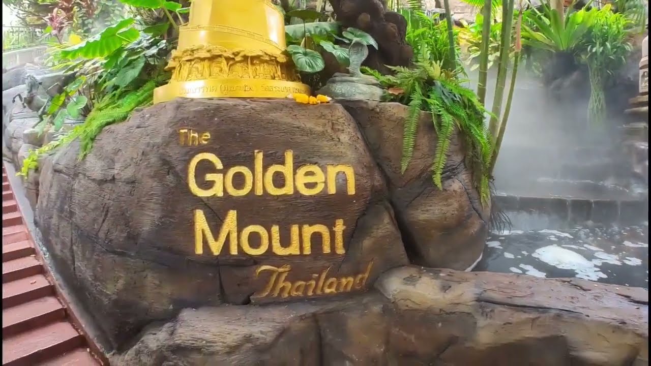 The Golden Mount ( Wat Saket ) Bangkok Thailand JAN 2022