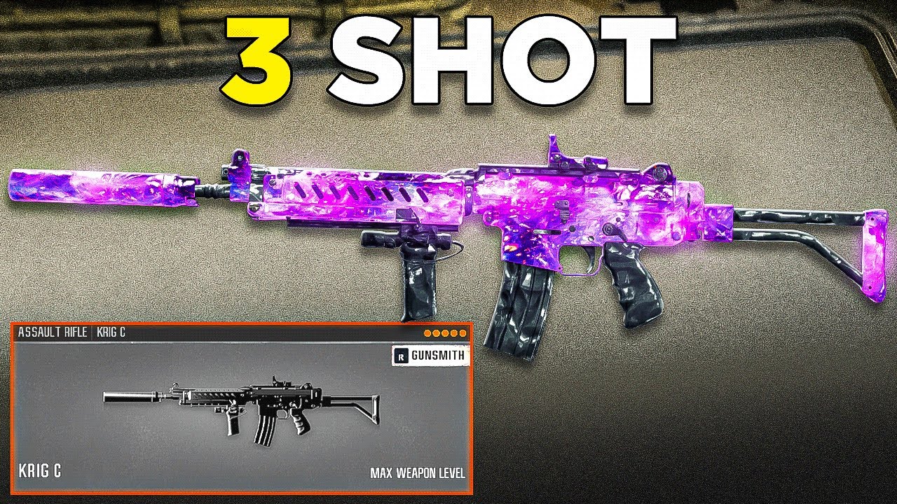 new *MAX DAMAGE* KRIG C CLASS in BLACK OPS 6! 🔥 (Best KRIG C Class Setup) BO6 Warzone