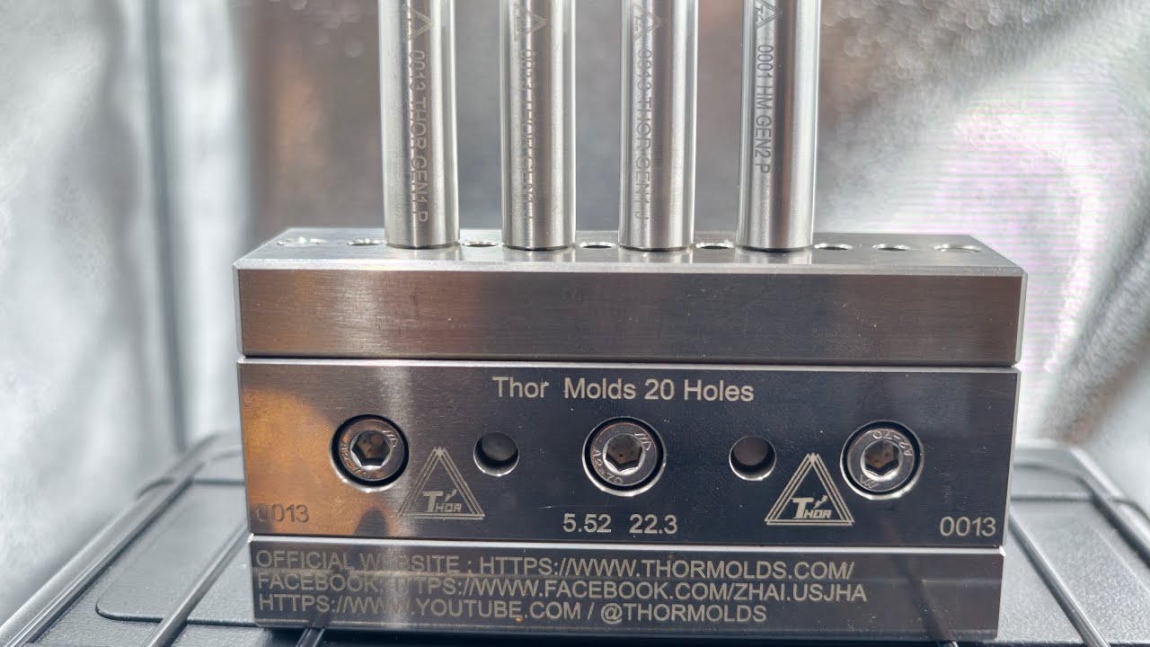 .22-22GR 20 holes pellets molds