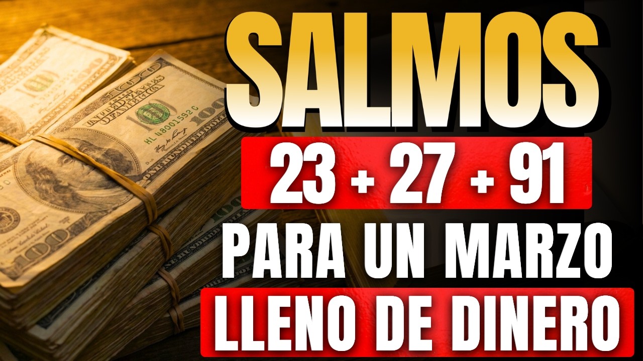 EL SECRETO de los 3 SALMOS de DAVID: 23, 27 y 91 para BLINDAR Tu Vida y ATRAER ABUNDANCIA