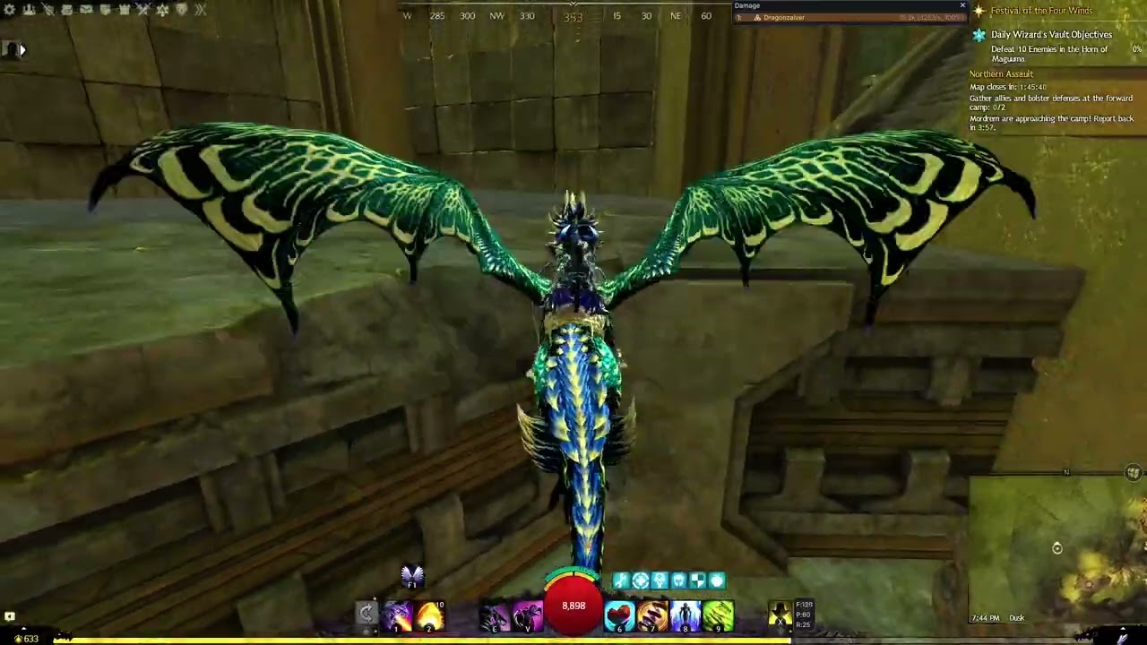 guild wars 2 dragon stand map break