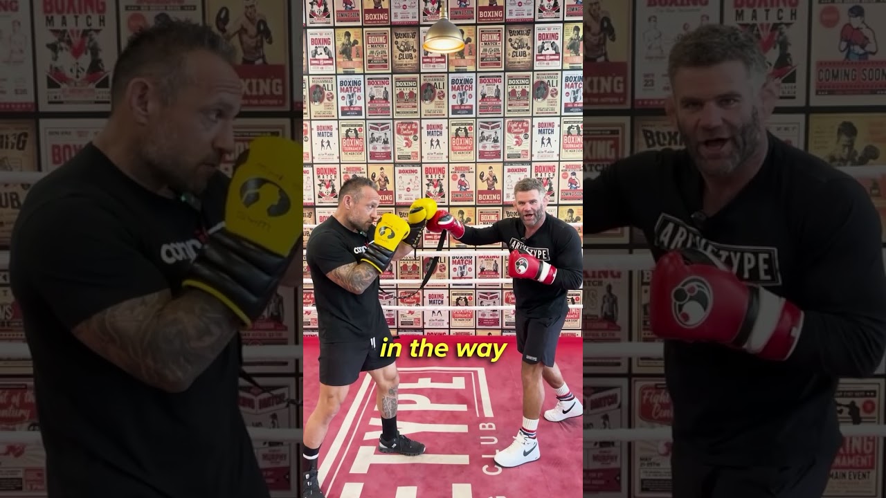 Setting up the straight right hand in boxing