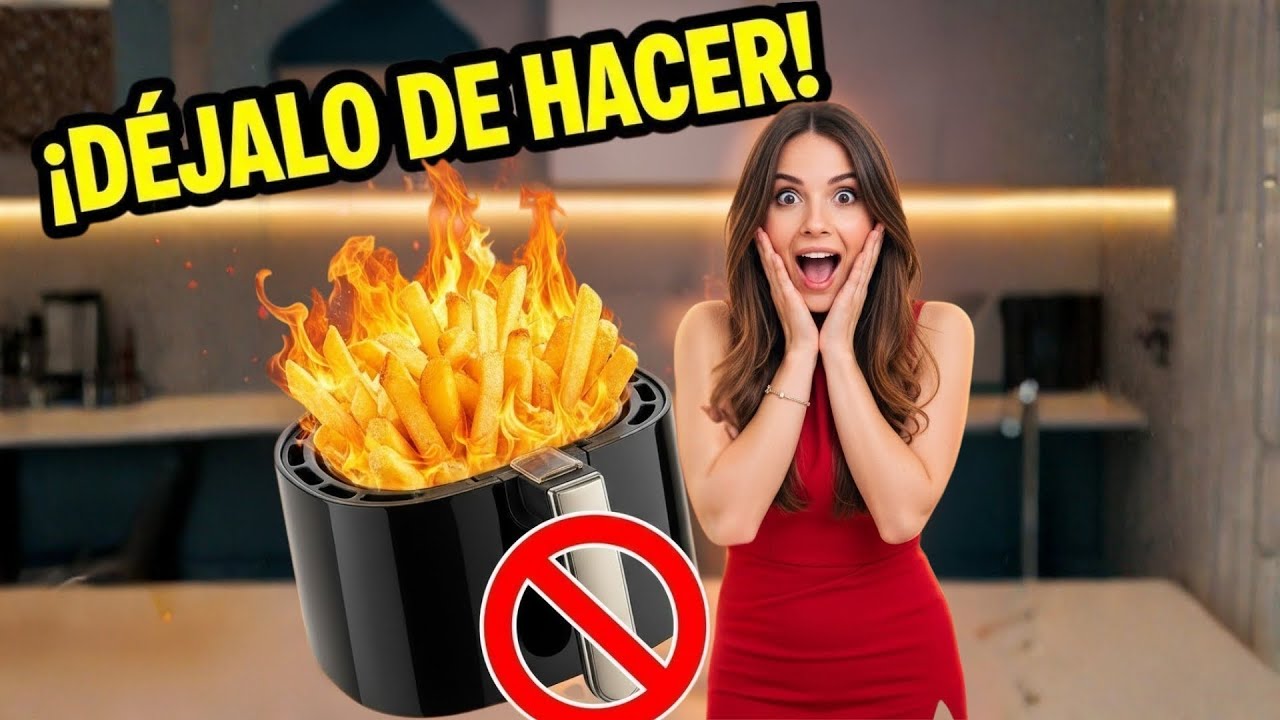 Tu Air Fryer se va a ROMPER por ESTO (NO lo hagas MAS)