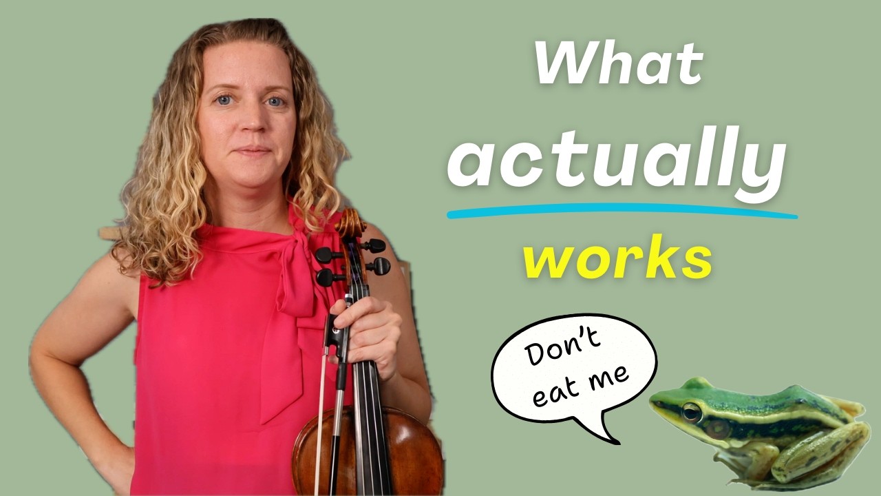 Best Violin Warm Up Exercises for Serious Beginners [Painful but Powerful]