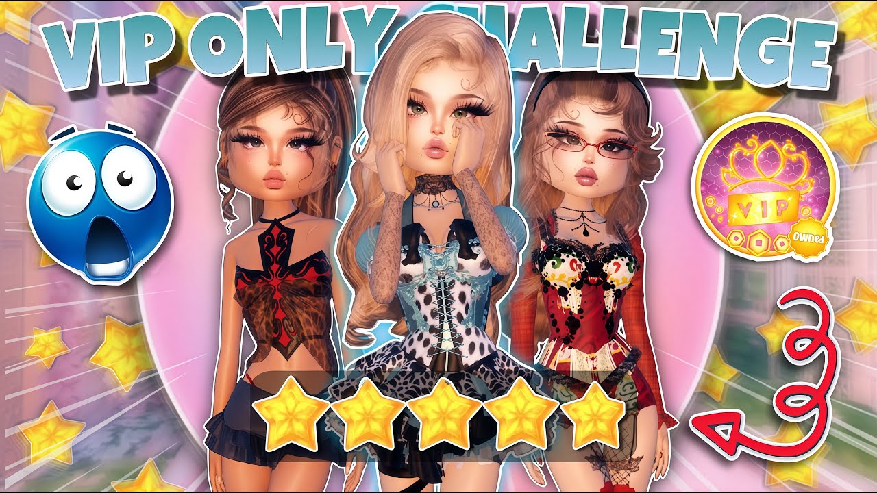 ONLY Using *VIP ITEMS* In Dress To Impress!! (Roblox)