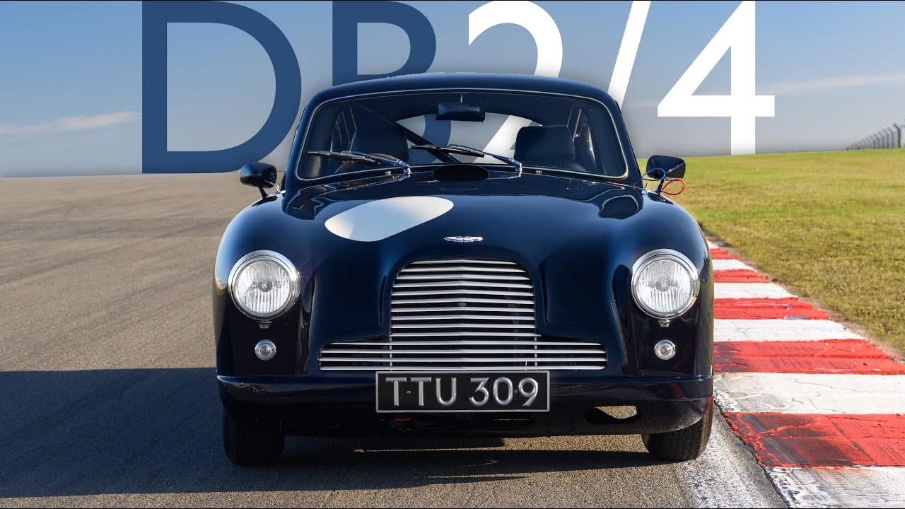 АВТОМОБИЛЬ | 1954 Aston Martin DB2/4: трековый тест