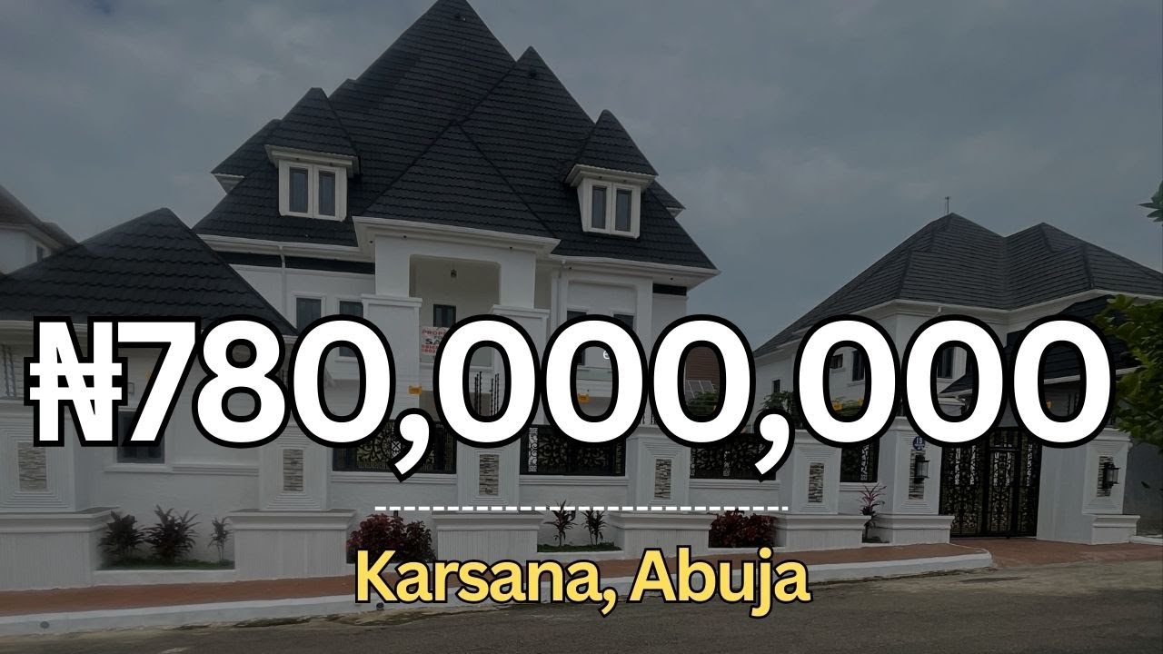 Inside a Luxury ₦780M 5-Bedroom Duplex in Abuja