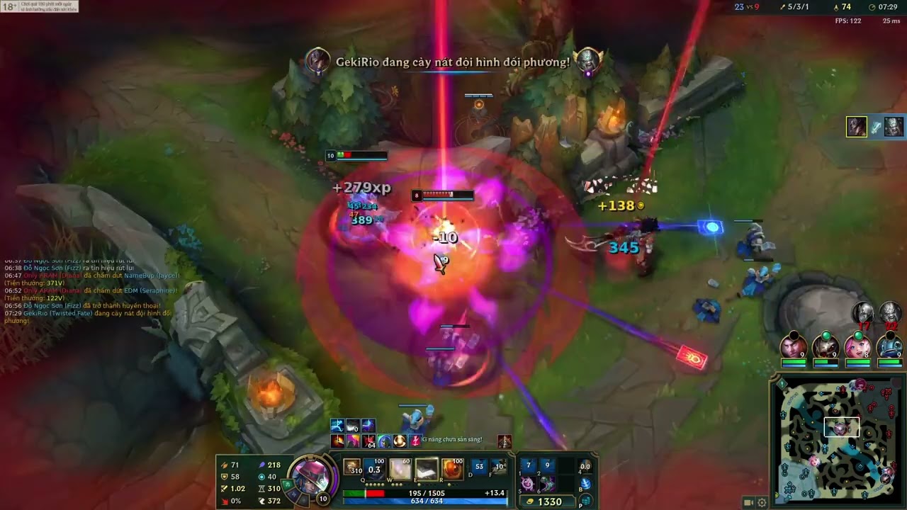 AR URF : Twisted Fate dame siêu to