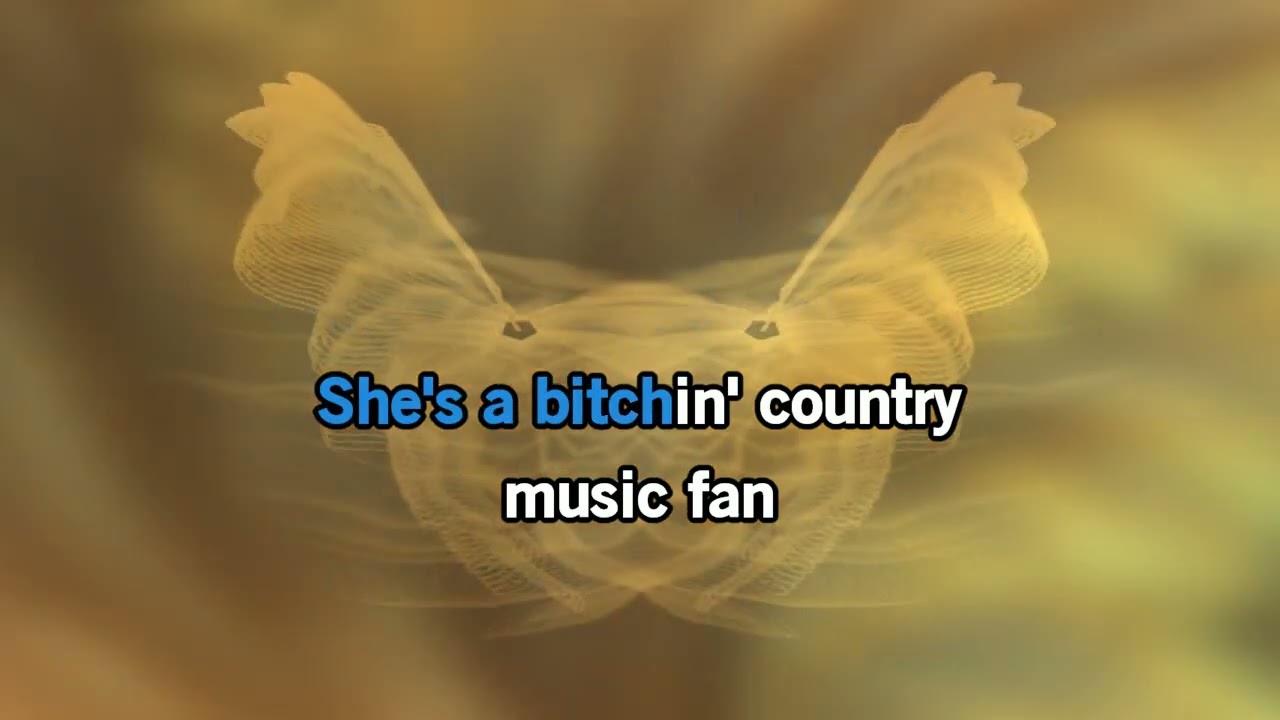 Wheeler Walker, Jr. - She's A Country Music Fan [Karaoke Version]