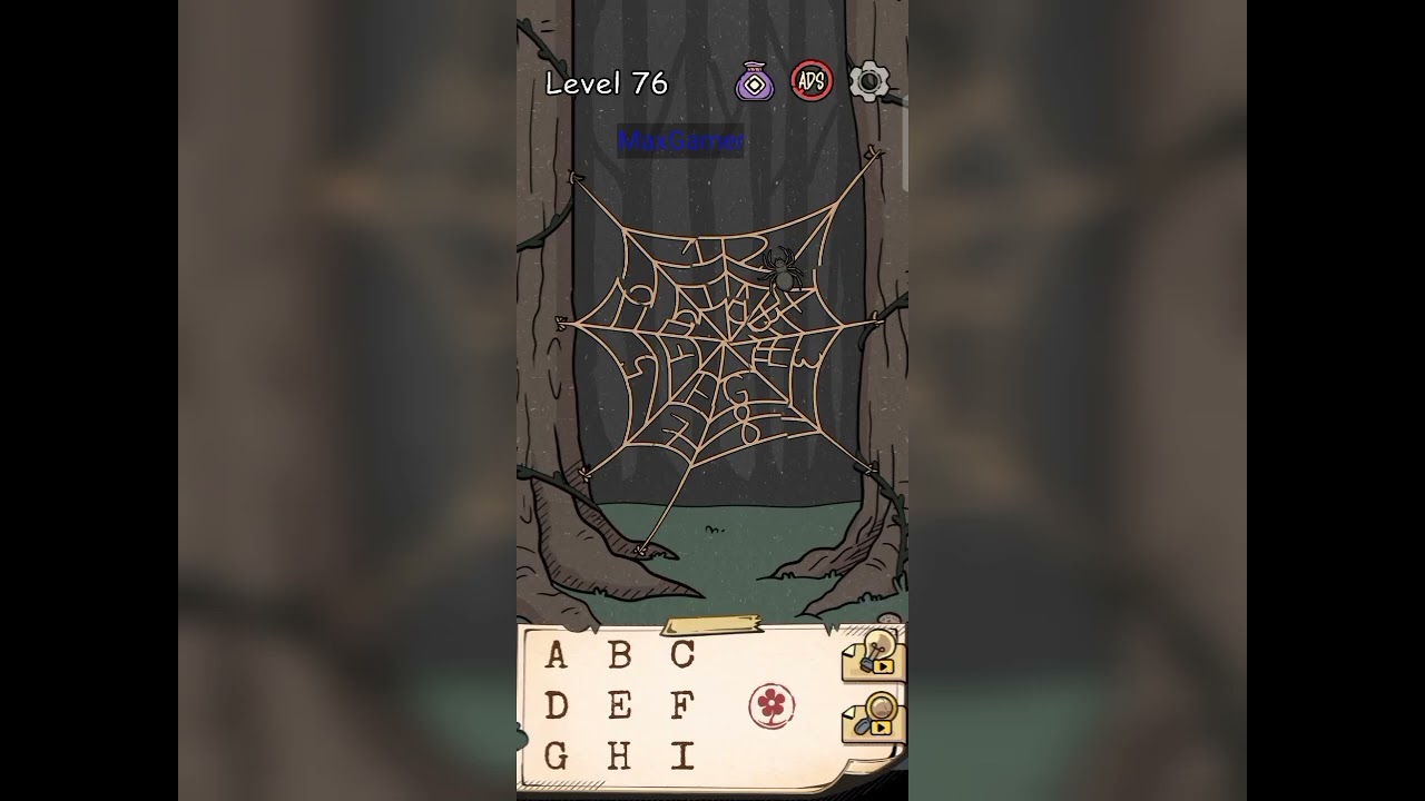 Flower Forest word puzzle level 76 gameplay walkthrough solution 