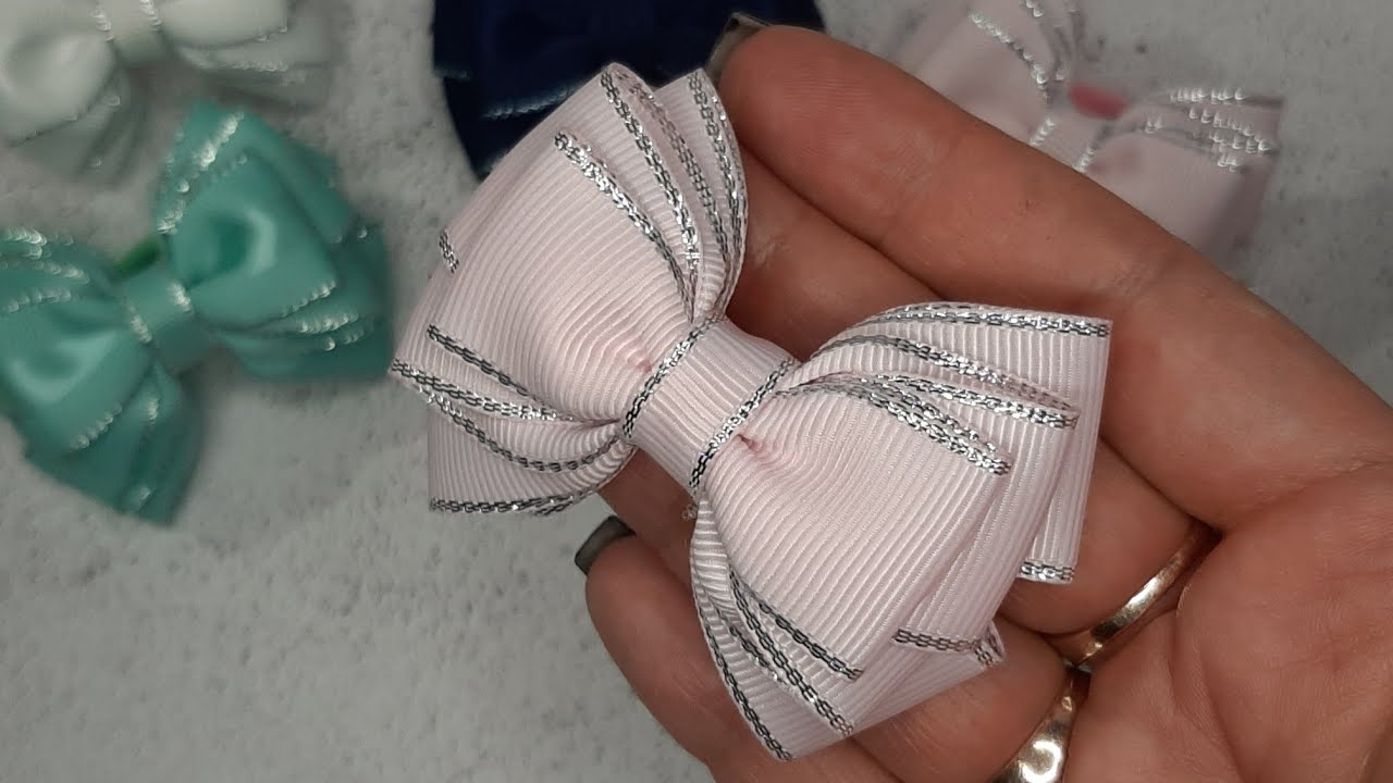 МК Бантики из репсовой ленты 2.5 см