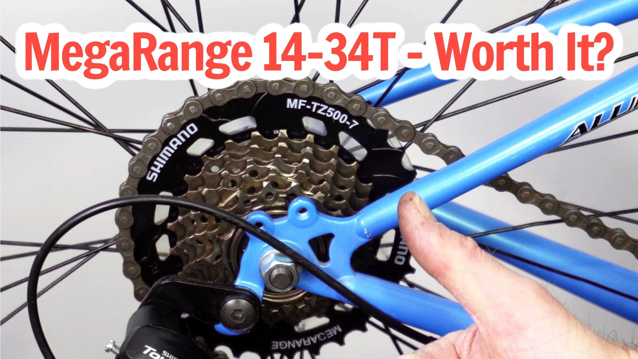 Best 7 Speed Freewheel Upgrade? Rainflowwer Shimano MegaRange 14-34T Review & Install