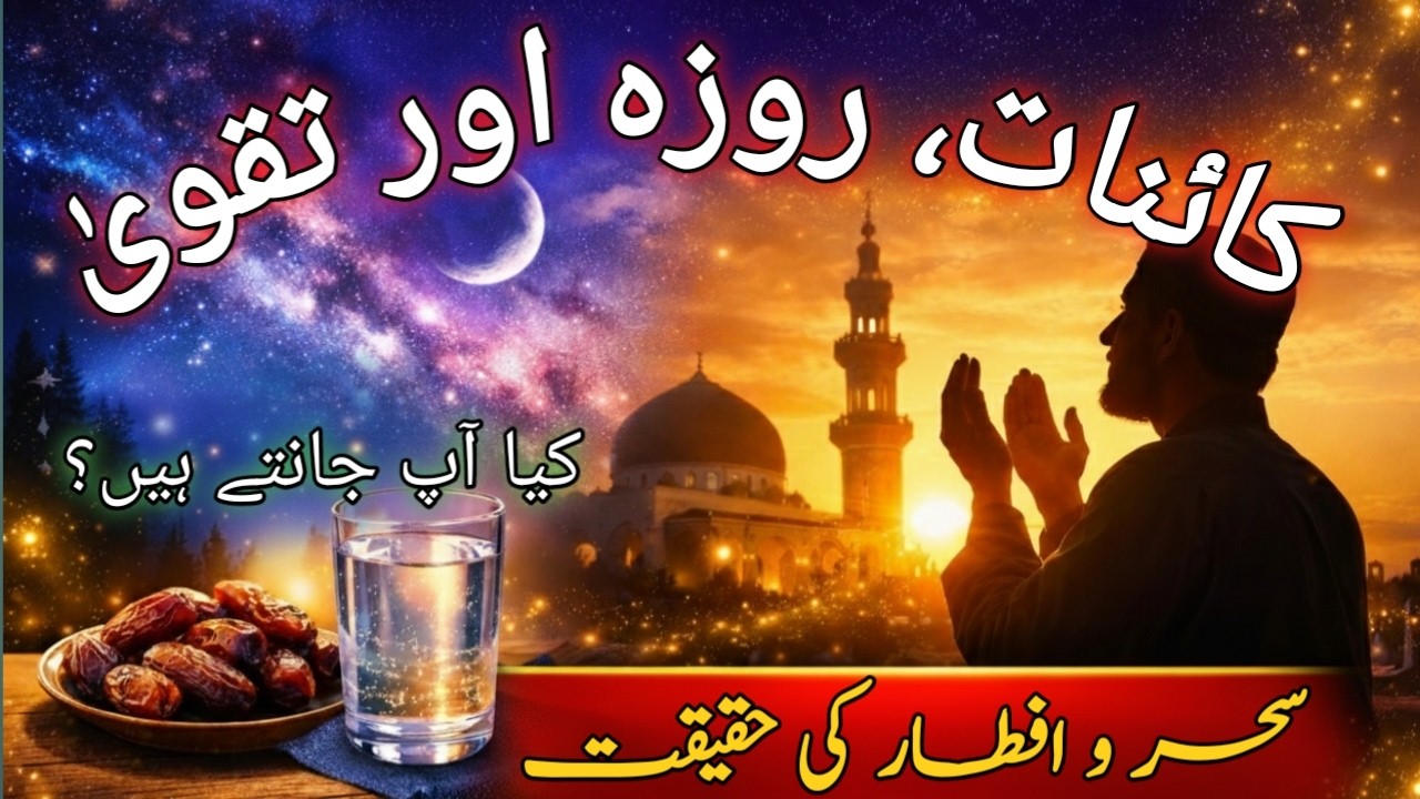Kainaat ka Intezar: Roza aur Taqwa |रोज़ा और तक़्वा की हक़ीक़त | Reality of Fasting & Soul's Journey