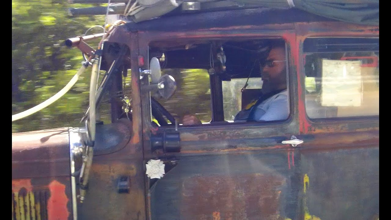 Big John's 1931 Model A Ford  We go for a ride in his rolling museum!
