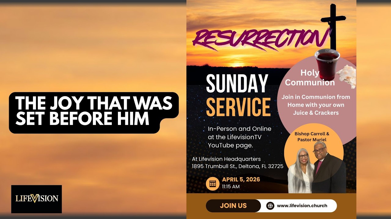 The Joy That was Set Before Him - Bishop Carroll Johnson