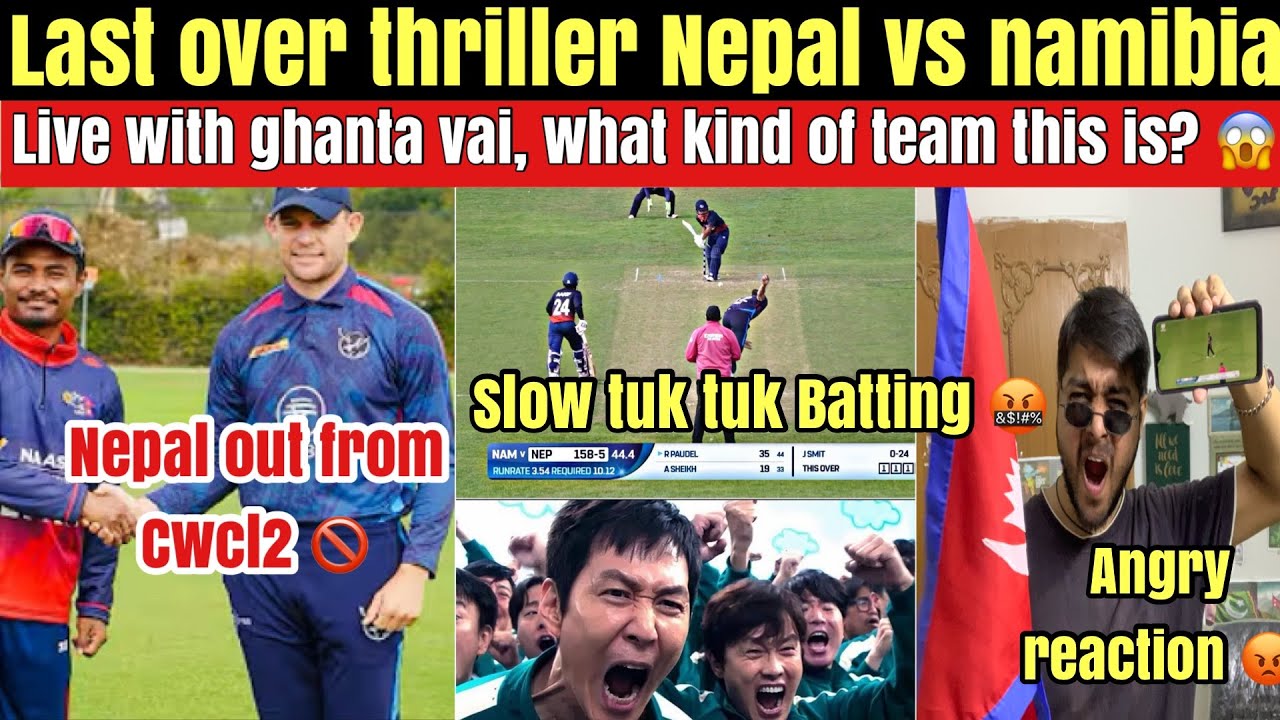 Post match: Nepal vs namibia, Slow Tuk Tuk Batting cost nepal the match 