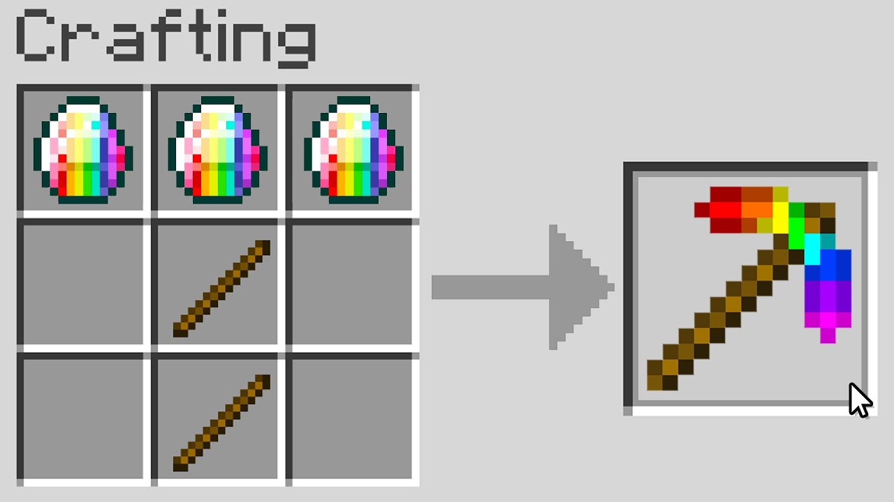 Minecraft UHC but you can craft a super pickaxe..