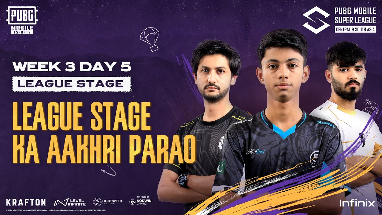 [URDU] 2024 PMSL CSA W3D5 | Fall | League stage ka aakhri parao