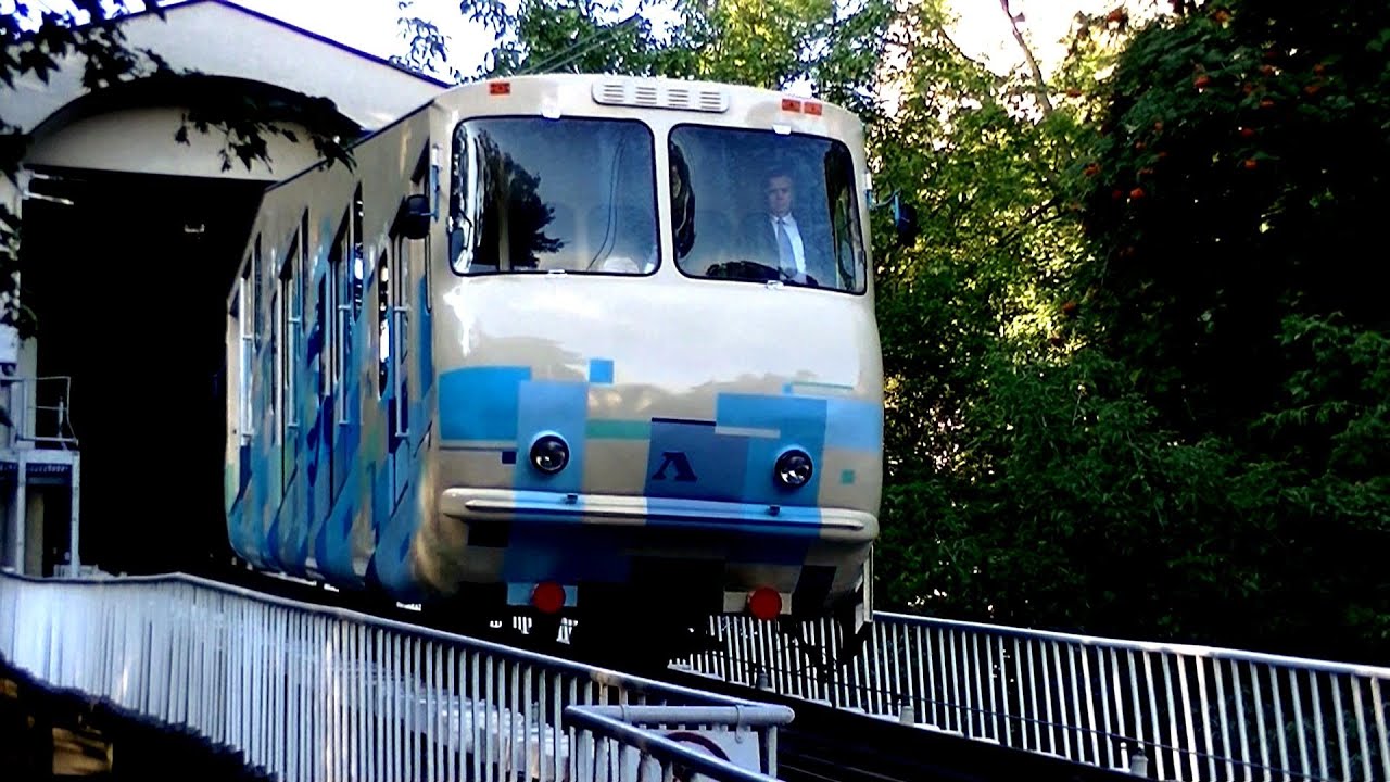 Funicular railway. Фунікулер у Києві.