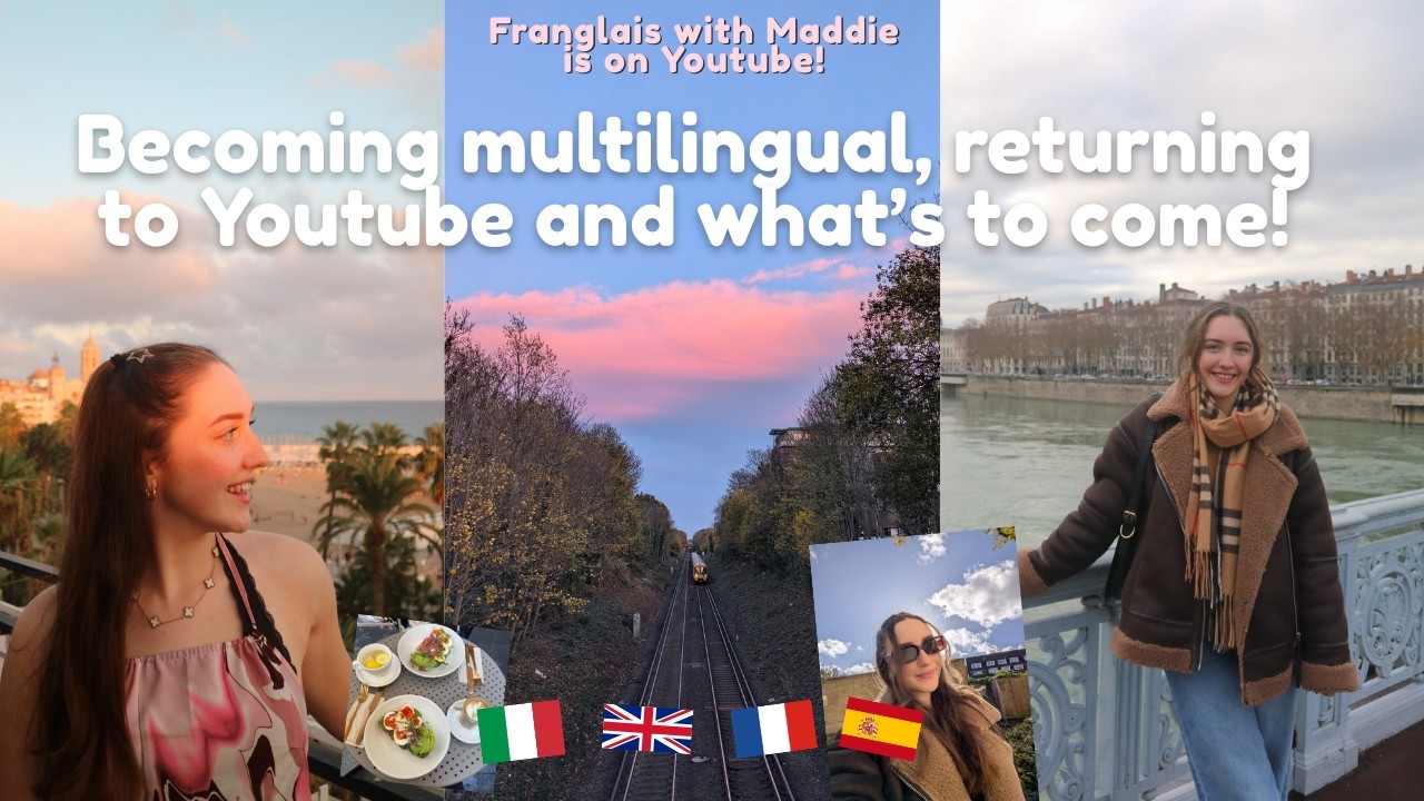 Becoming multilingual, where I've been and what's to come on this Youtube channel!