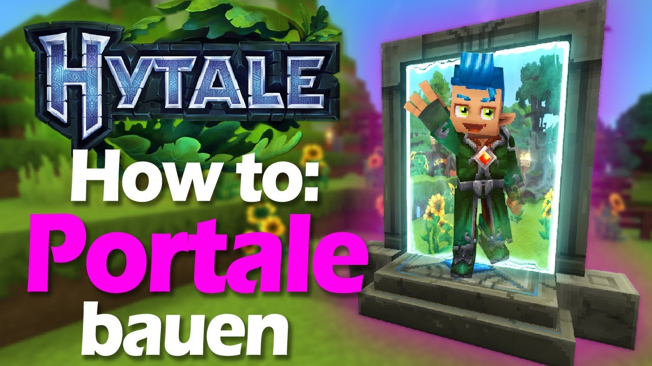 Tutorial: So craftest du Portale in Hytale!