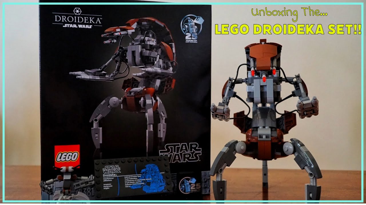Droideka LEGO Star Wars 75381 - Build & Review (November 2024)