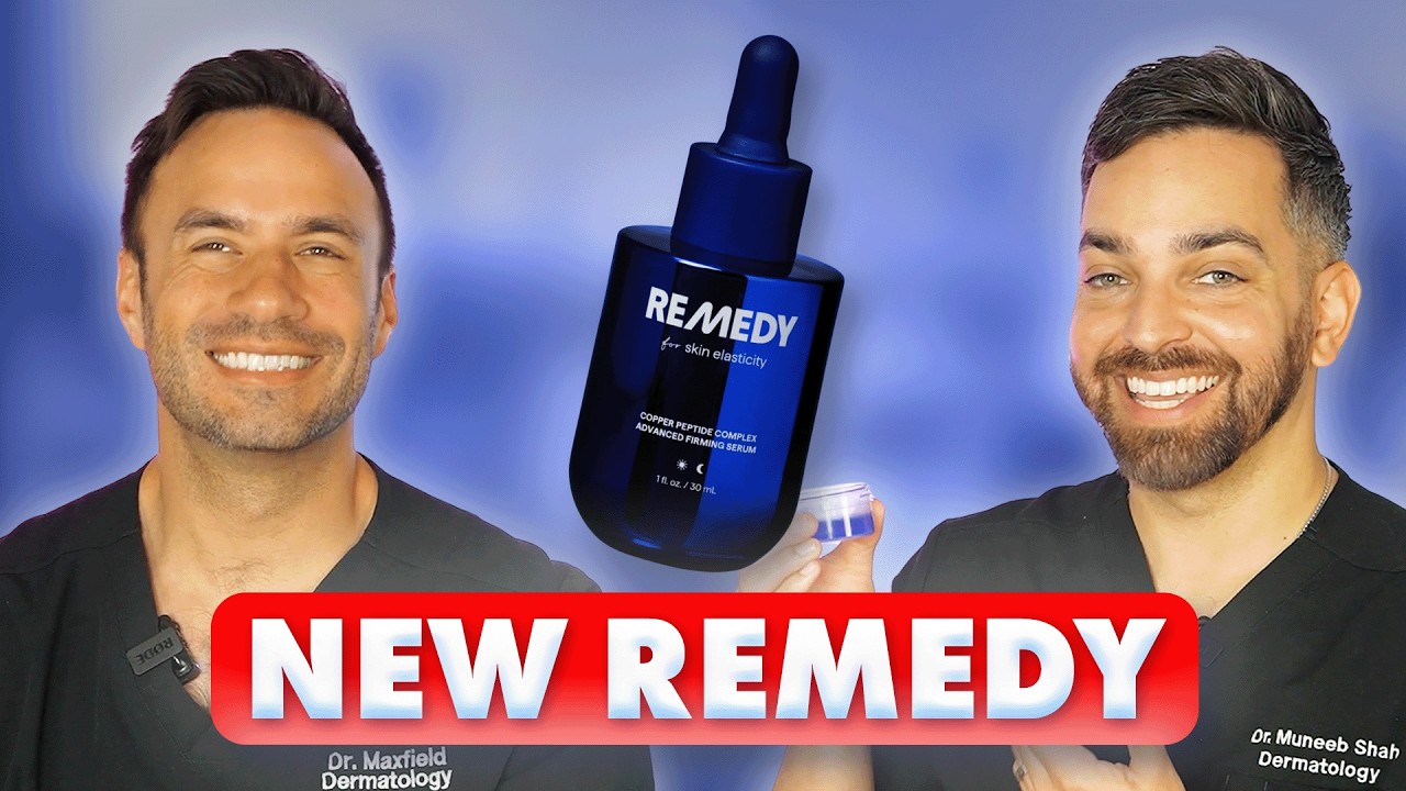 Introducing REMEDY'S New GHK-Cu Copper Peptide Serum for Firming, Collagen Support, and Elasticity