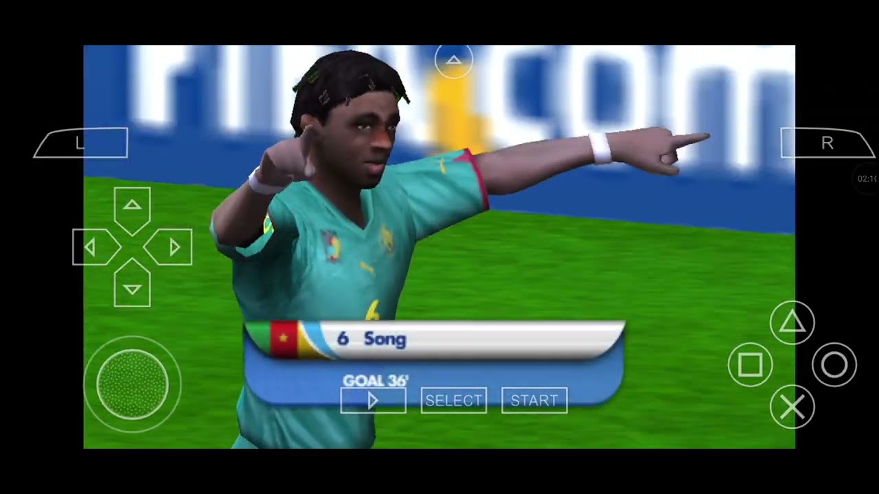 Cameroon vs Denmark Fifa World Cup 2010 Gameplay 