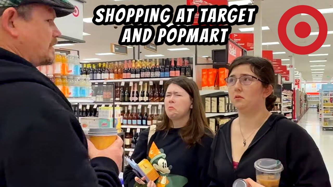 Вот как для нас выглядят покупки в Target и Pop Mart!!!