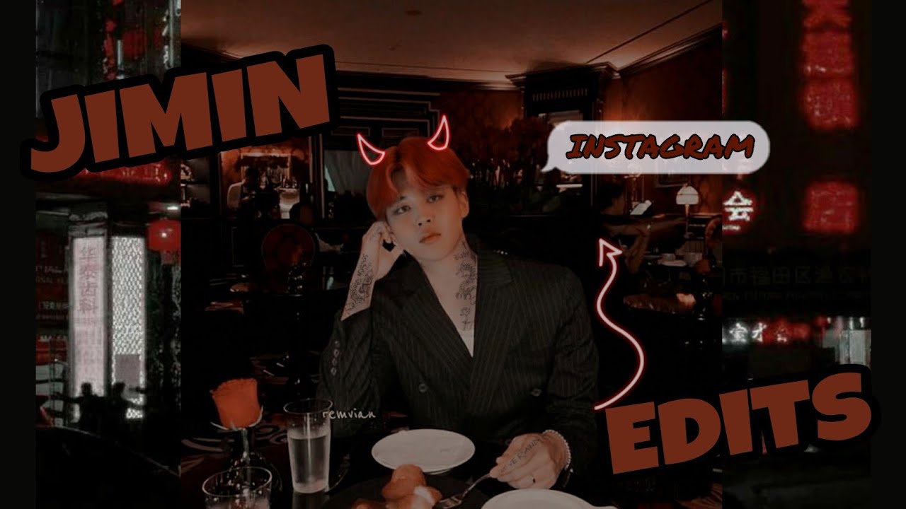 HOT jimin edits that will make you question your existence.😩