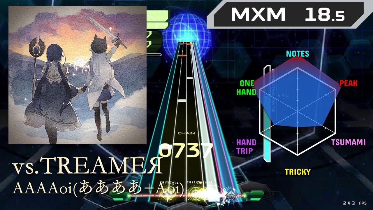 [K-Shoot MANIA] vs.TREAMEЯ / AAAAoi(ああああ+Aoi) [MXM 18.5]