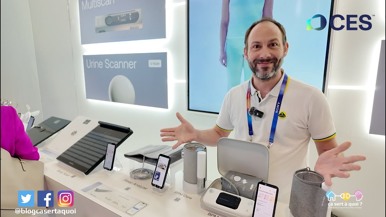 CES2025 Withings OMNIA et BPM Vision : Révolutionner la Santé Connectée - Découverte au CES 2025