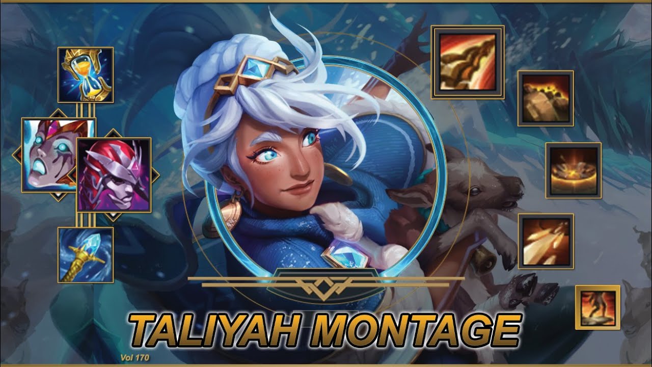 Taliyah Montage - Satisfy Plays & Kills - 