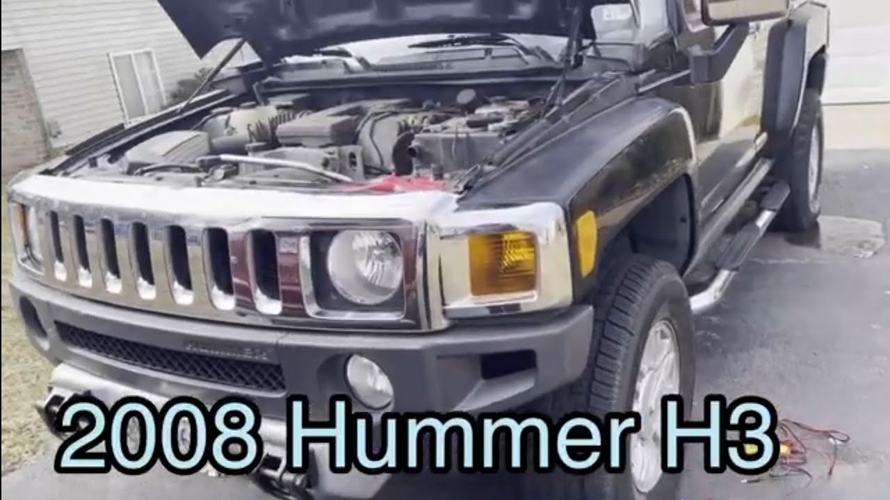 2008 Hummer H3 не работает стартер и не заводится