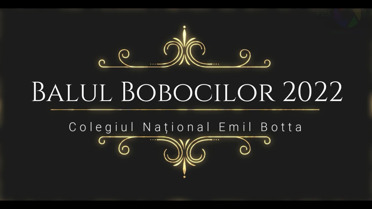 Balul Bobocilor 2022 .Colegiul Național 