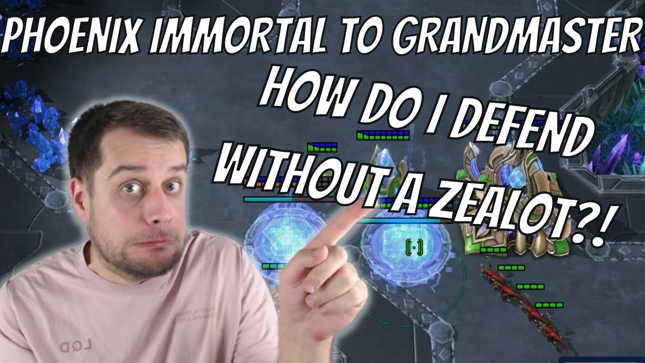 Phoenix Immortal to GRANDMASTER CHALLENGE #1 ! | StarCraft 2