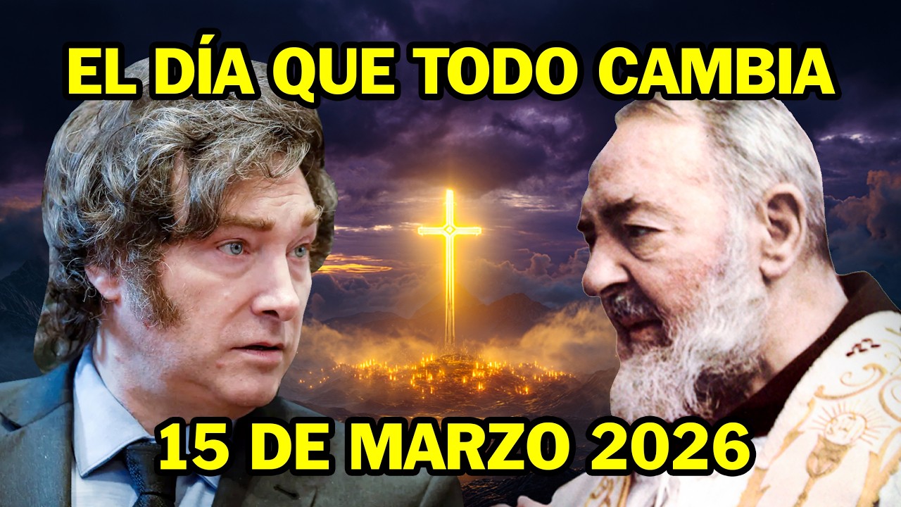 PADRE PIO PREDIJO con precisión: 15 de MARZO 2026 — ¡El día que marcará el destino de Argentina!