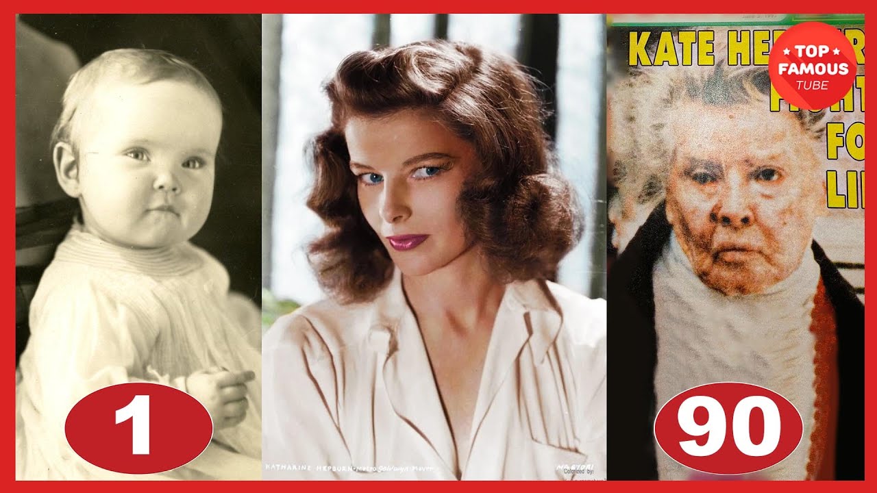Преображение Кэтрин Хепберн ⭐ от 1 до 96 лет