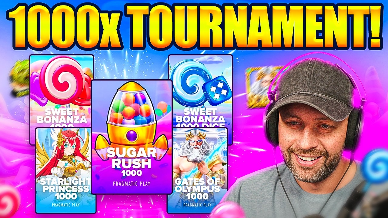 MASSIVE $200,000 TOURNAMENT with EVERY SINGLE 1000x SLOT!! WHO WILL WIN?!