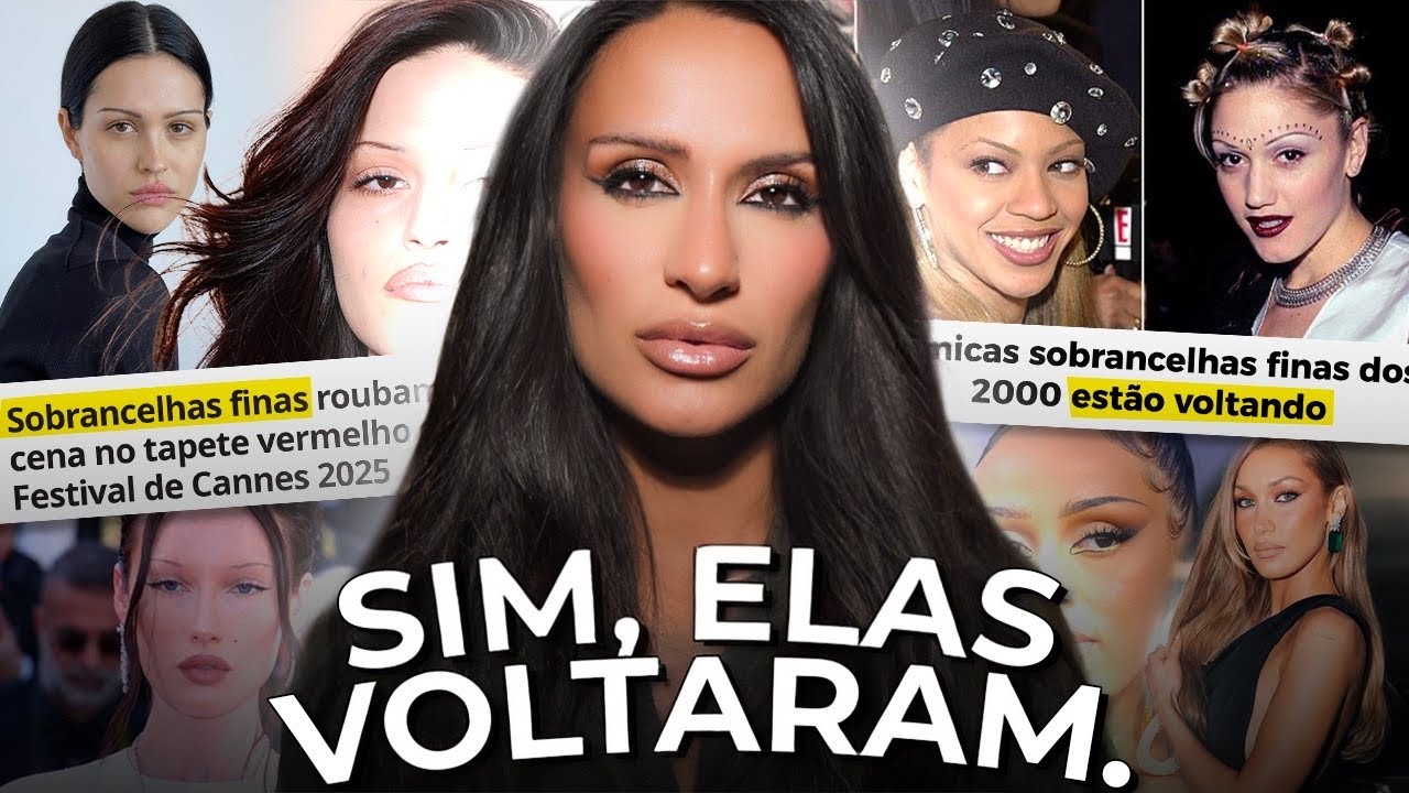 A SOBRANCELHA FINA VOLTOU — O FEIO VIROU O NOVO BONITO. VOCÊ ESTÁ PRONTA?