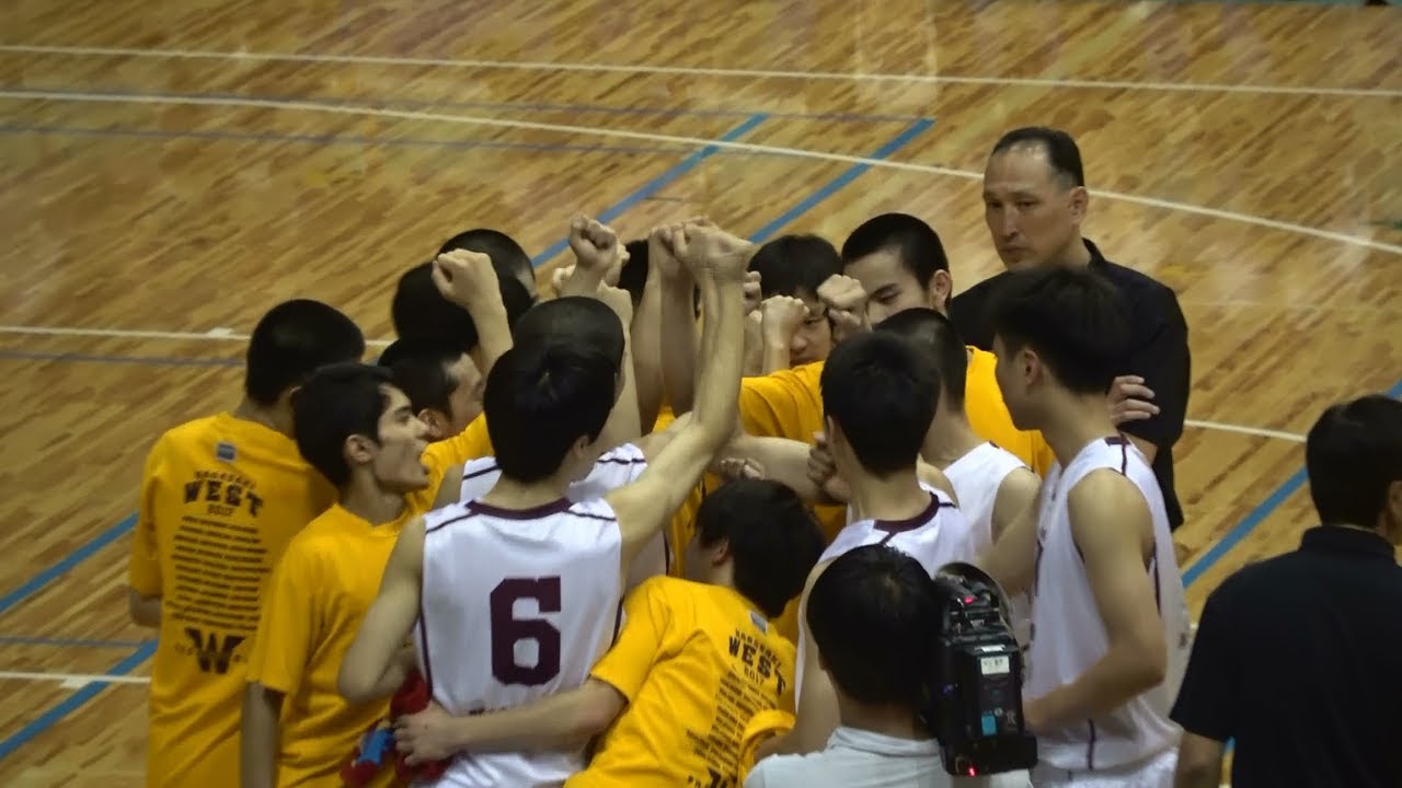 2018☆長崎県高総体バスケ男子☆西海学園vs長崎西