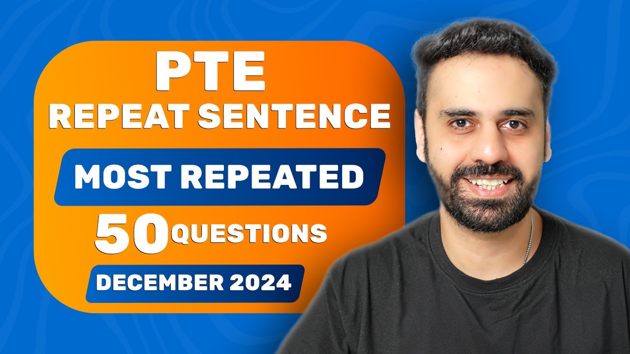 Повторение предложений в PTE Speaking | Реальные прогнозы по экзамену на декабрь 2024 г. | VLE