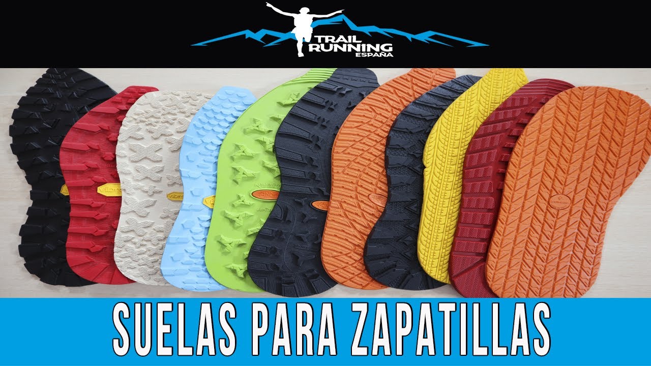 Diferentes tipos de SUELAS para zapatillas de MONTAÑA y ASFALTO   ZAPATERÍA HIPOLA