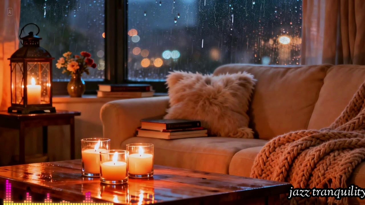Cozy Rainy Night Jazz Piano – Relax, Study & Sleep Better” Description