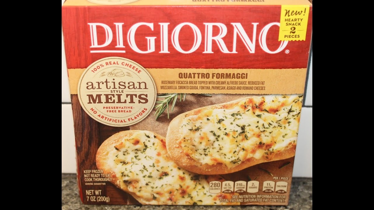 DiGiorno Artisan Style Melts: Quattro Formaggi Review