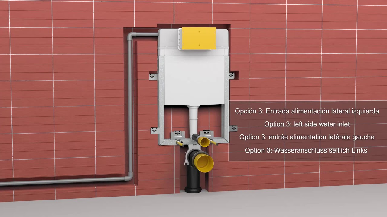 Noken Smart Line  Cisterna empotrada para WC suspendido
