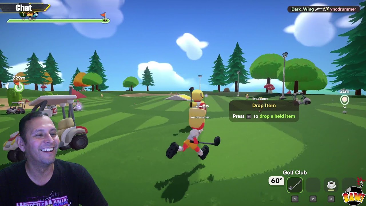 Super Battle Golf - community game night