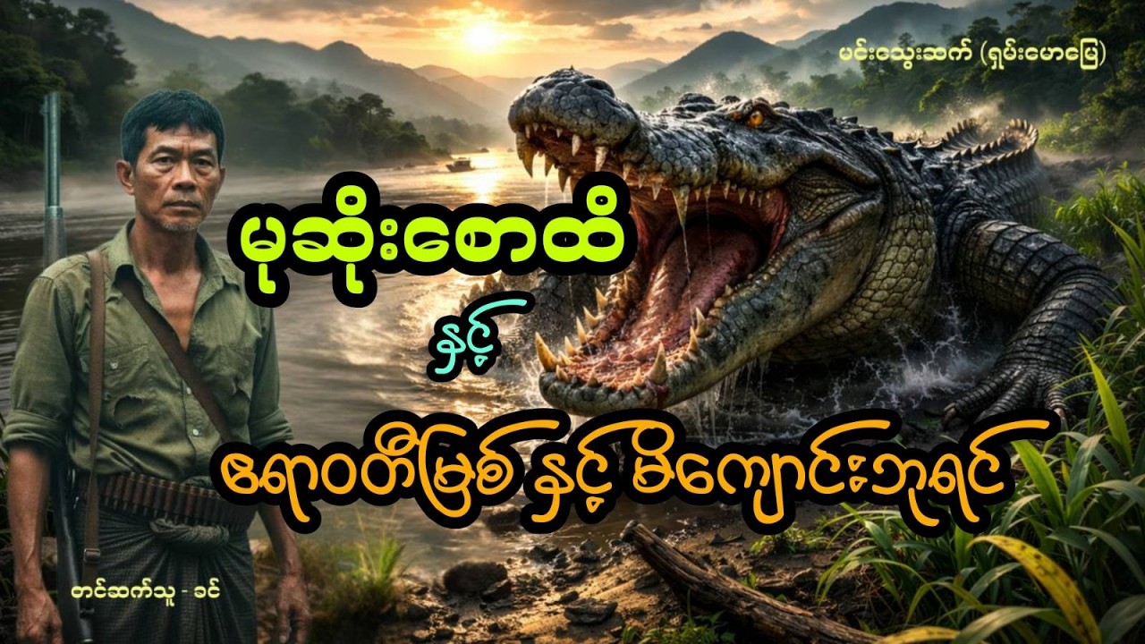မုဆိုးစောထိ နှင့် ဧရာဝတီသွေးစက်နှင့်မိကျောင်းဘုရင် (အစအဆုံး)