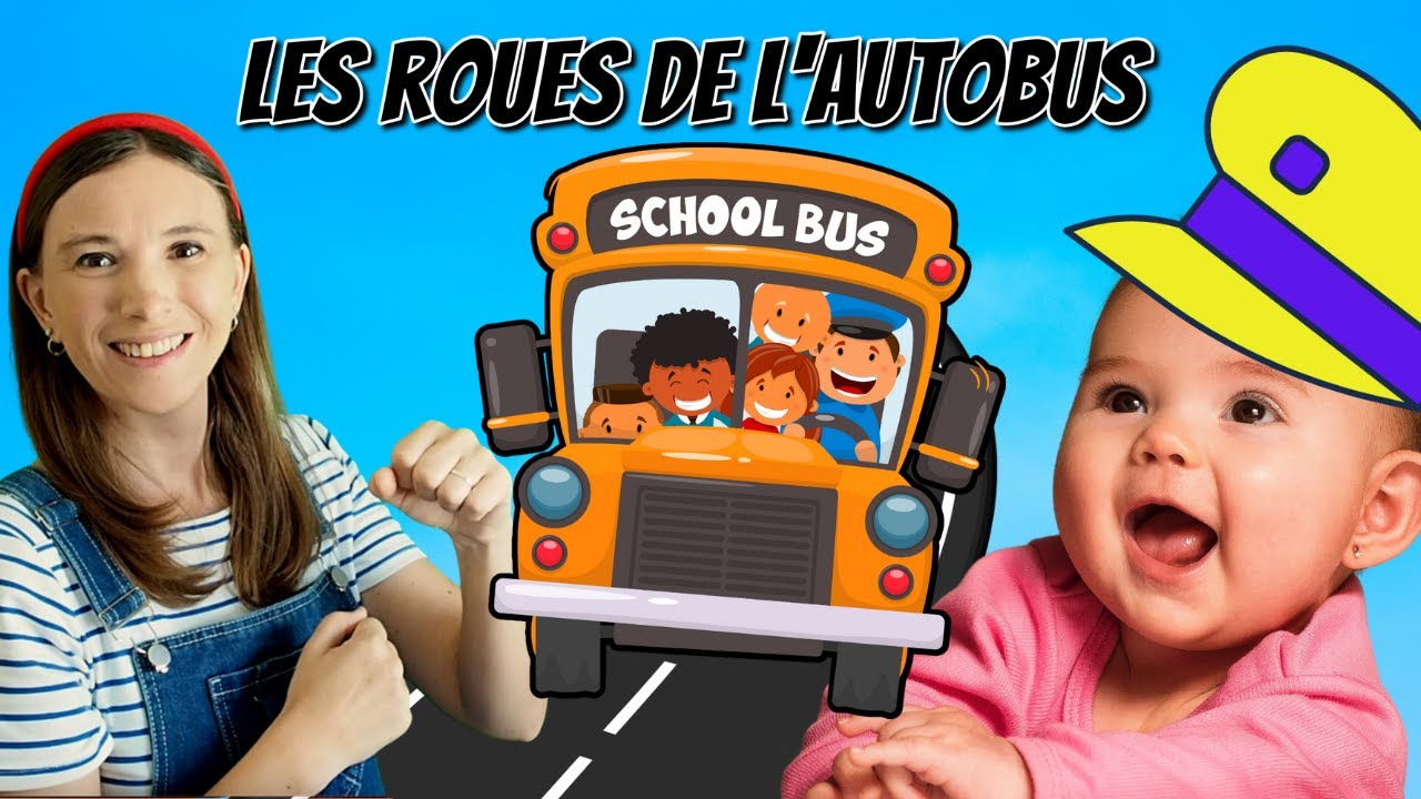 Les roues de l’autobus - Vidéo éducative en français pour enfants