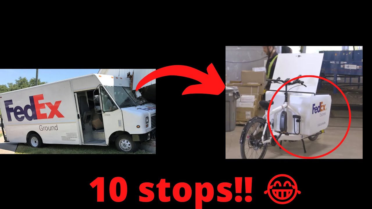 FEDEX DRIVER (e bike?😂 Reaction video￼!)